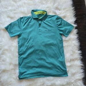 G/ Fore Teal Polo Shirt Size M